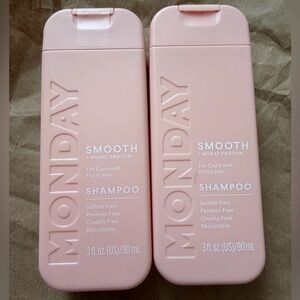 Monday Pink Shampoo 90ml Bottles (2 pc)